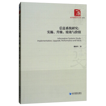 《信息系统研究：实施、升级、绩效与价值》[47M]百度网盘|pdf下载|亲测有效