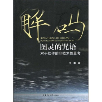 《解码图灵的咒语：对于软件的非技术性思考》[46M]百度网盘|亲测有效|pdf下载